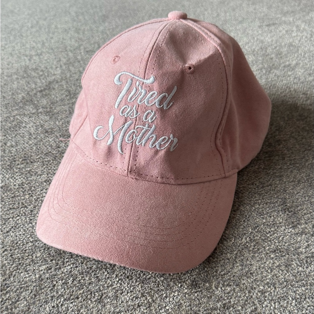 Katydid Pink Embroidered Logo Baseball Cap